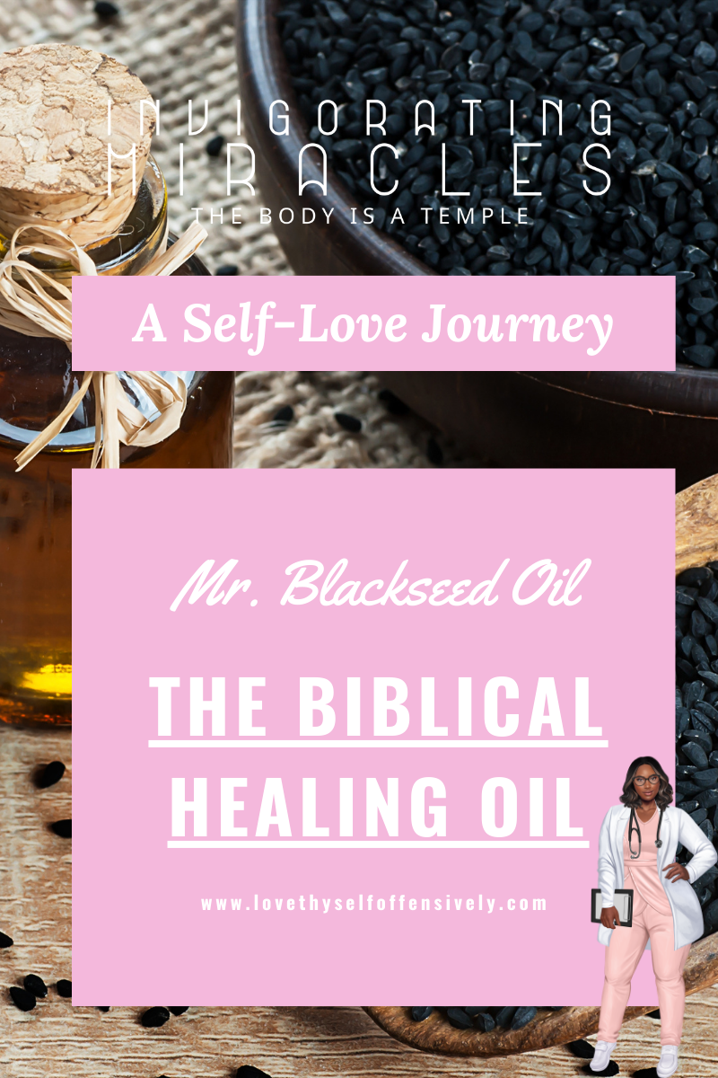 Use black seed oil on your self love internal healing journey. Hosted by Shamara Daniels Natural Health Consultant. Owner of Invigorating Miracles LLC