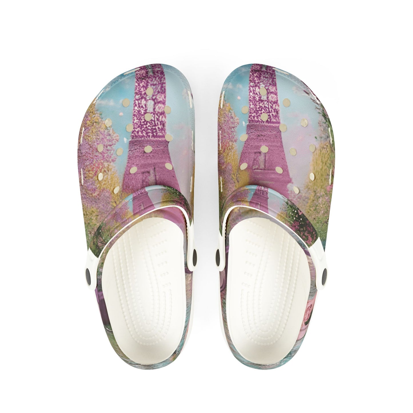 Eiffel Tower Clogs