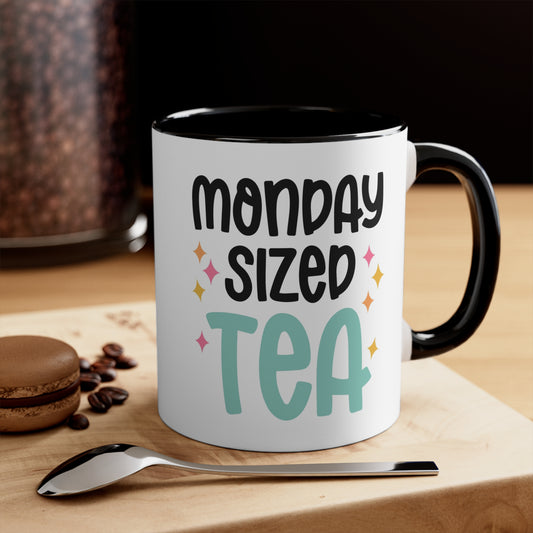 Monday Sized Tea Mug "A self-love journey"