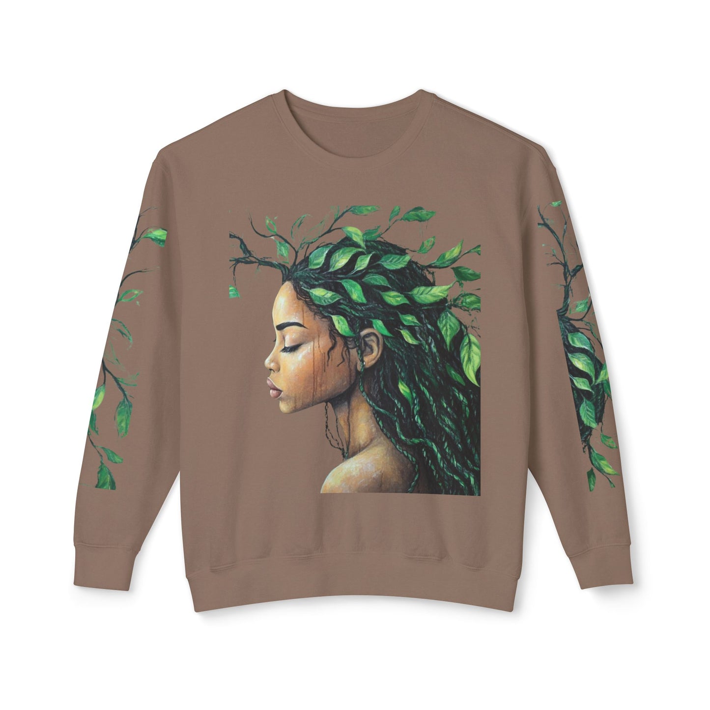 Lightweight Crewneck Sweatshirt - Nature Vibes