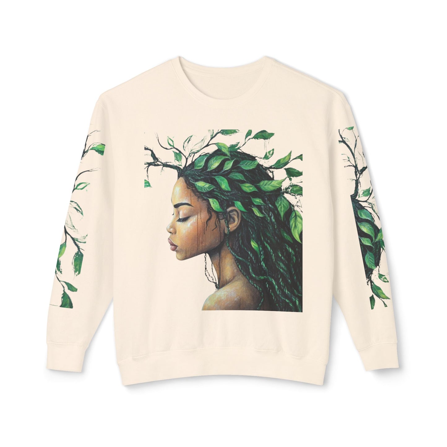 Lightweight Crewneck Sweatshirt - Nature Vibes