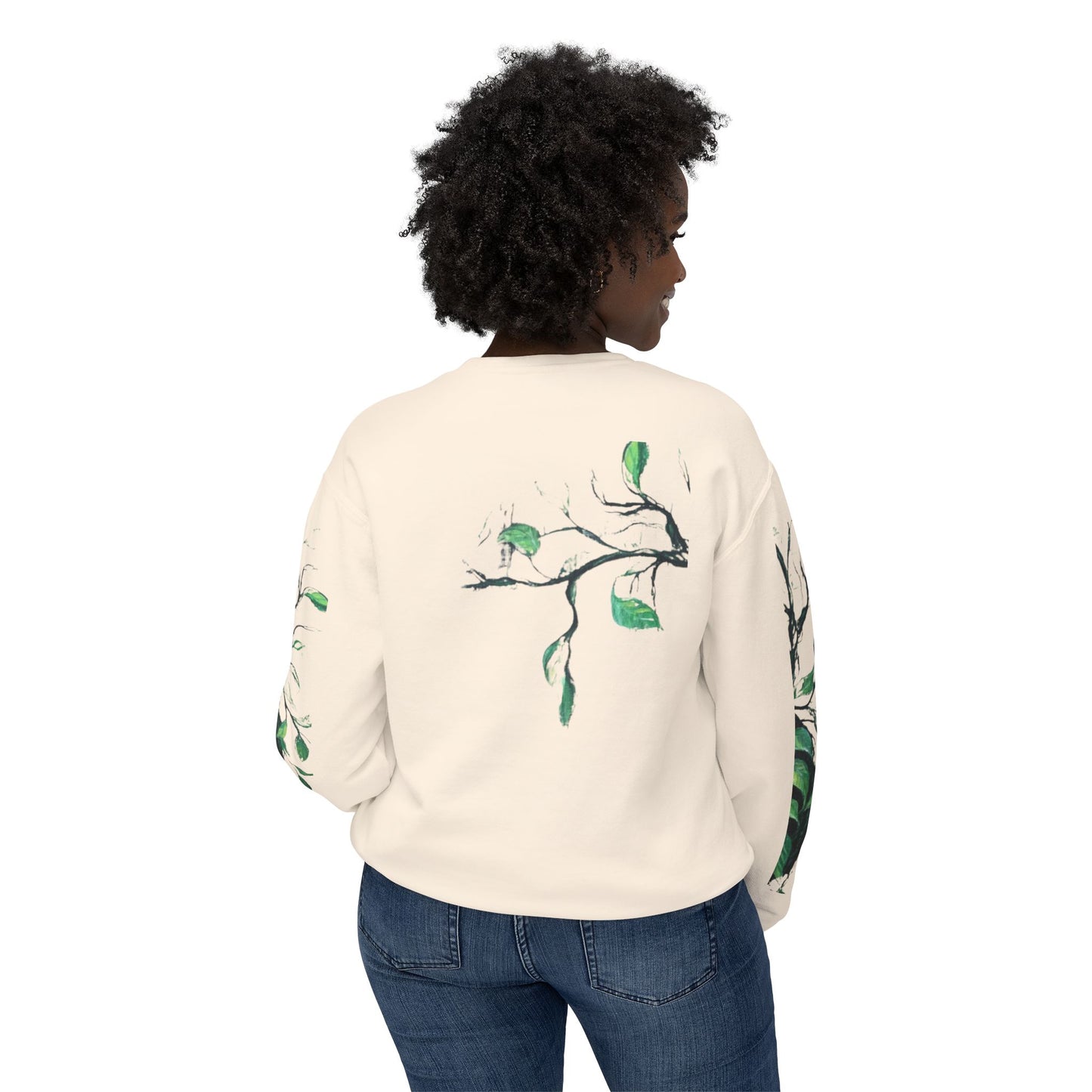 Lightweight Crewneck Sweatshirt - Nature Vibes