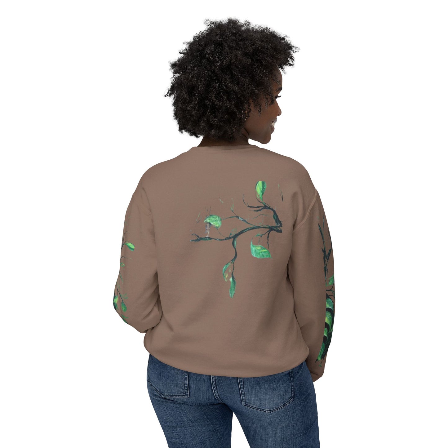Lightweight Crewneck Sweatshirt - Nature Vibes