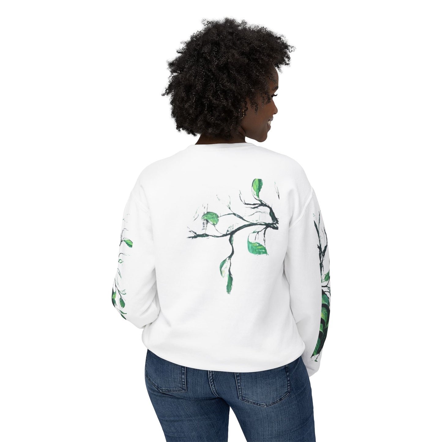 Lightweight Crewneck Sweatshirt - Nature Vibes