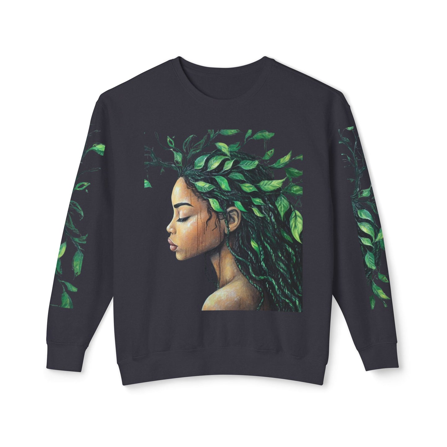 Lightweight Crewneck Sweatshirt - Nature Vibes
