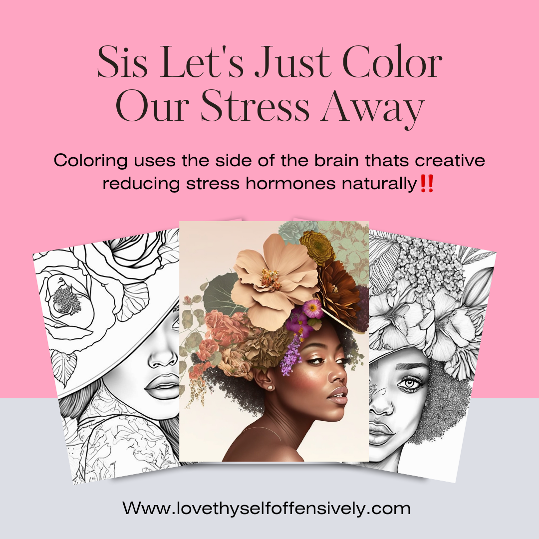 The black queen coloring book cause less stress is best!