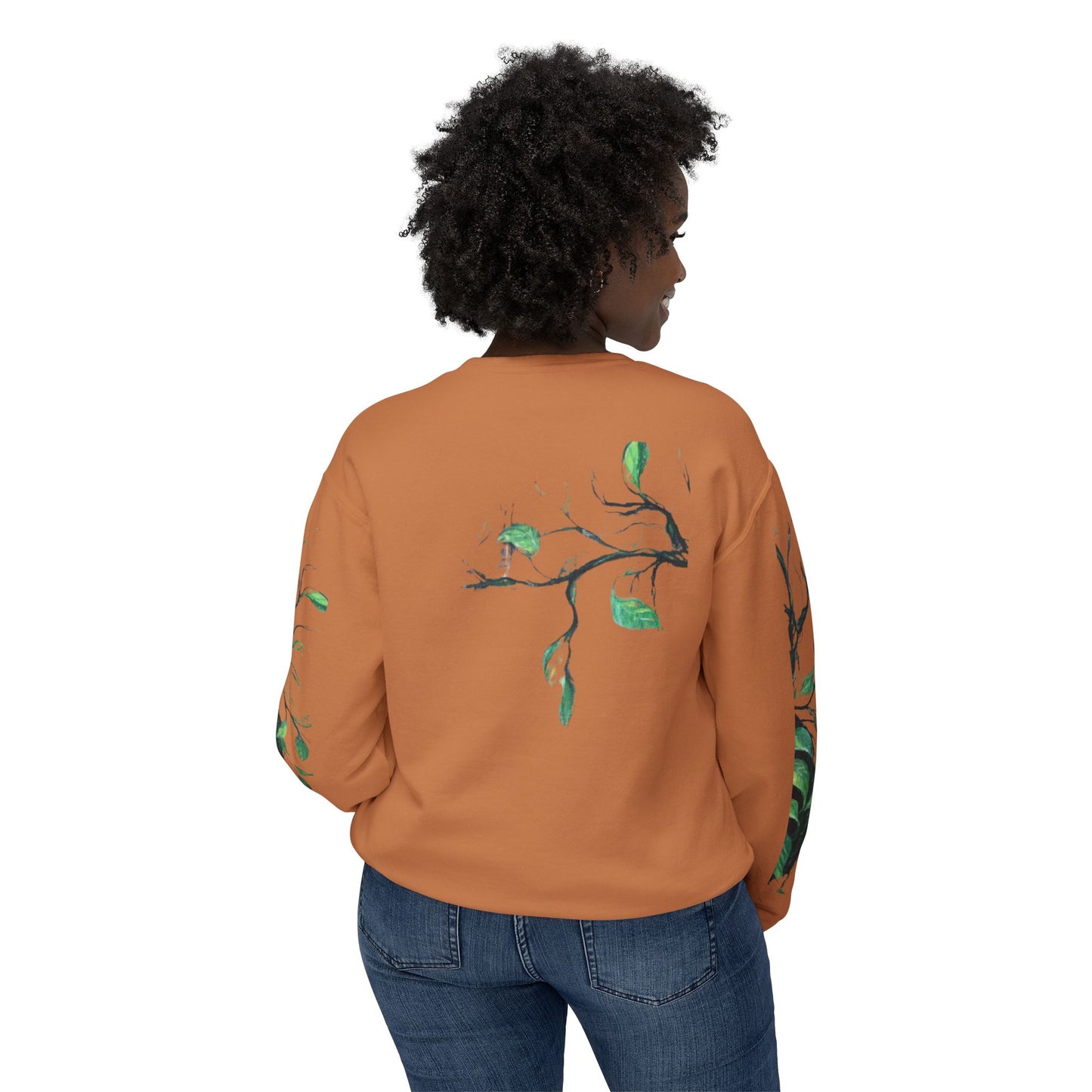 Lightweight Crewneck Sweatshirt - Nature Vibes