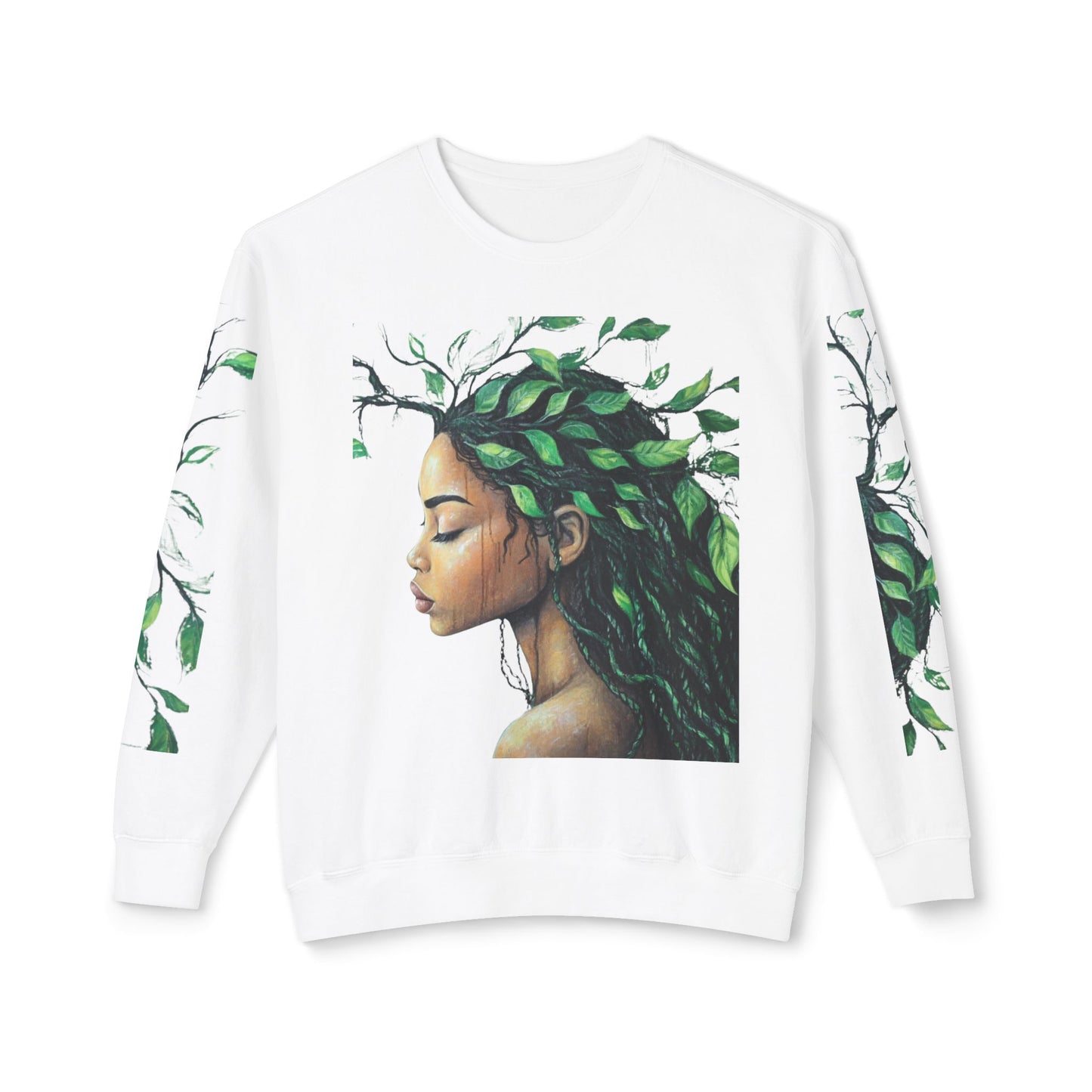 Lightweight Crewneck Sweatshirt - Nature Vibes