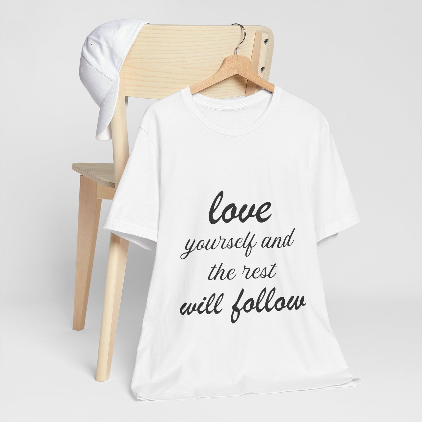 Inspirational Love Yourself Tee