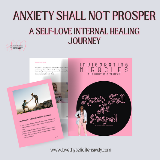 A self-love internal healing journey hosted by Shamara Daniels Natural Health Consultant for womens health
