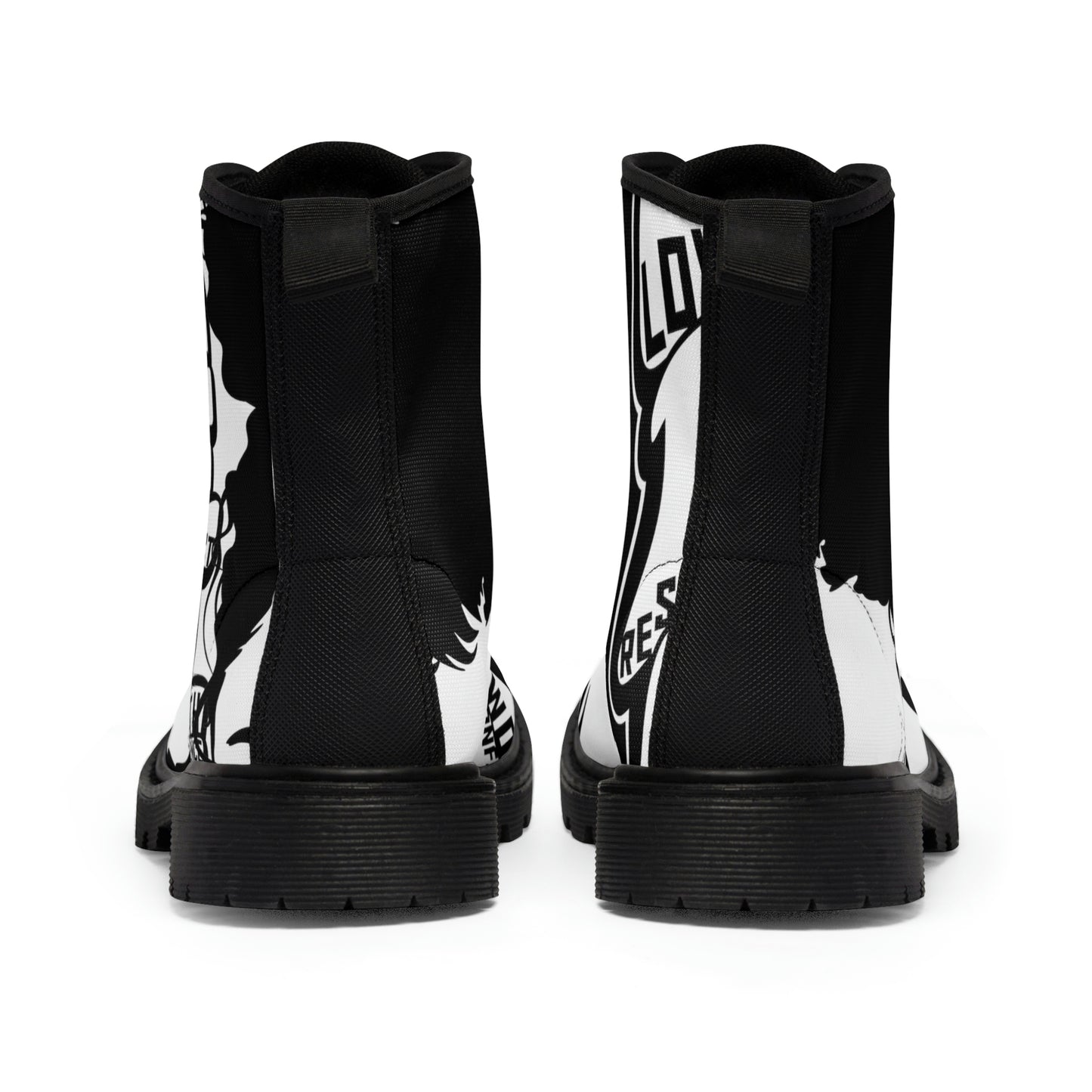 Women's Self-Love Canvas Boots