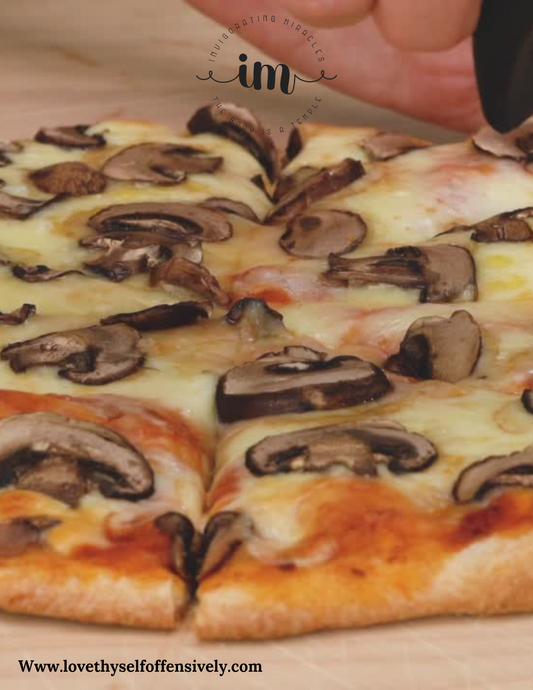 Portobello Mushroom Vegan Pizza Recipe