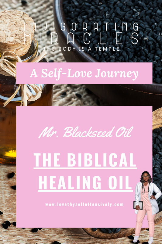 Use black seed oil on your self love internal healing journey. Hosted by Shamara Daniels Natural Health Consultant. Owner of Invigorating Miracles LLC