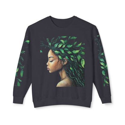 Lightweight Crewneck Sweatshirt - Nature Vibes