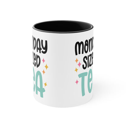 Monday Sized Tea Mug "A self-love journey"