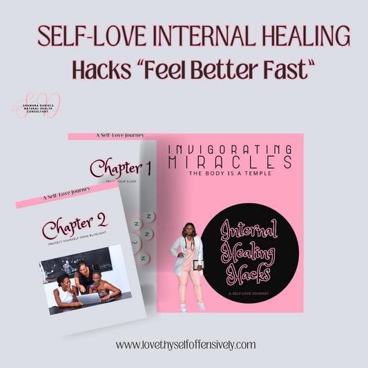 A self-love internal healing journey hosted by Shamara Daniels Natural Health Consultant for Women