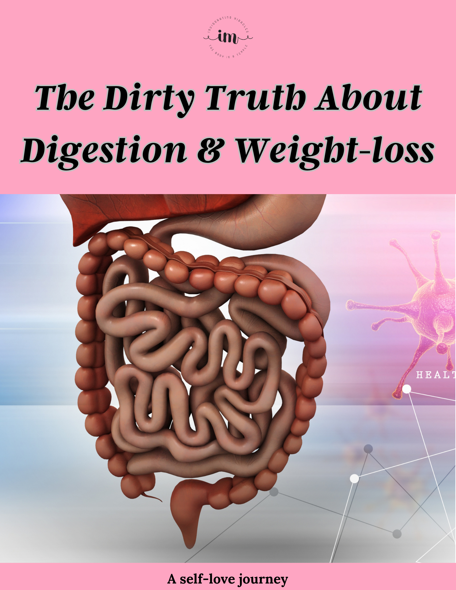 Digestion is very time consuming. This E-book was written by Shamara Daniels natural health consultant for women. A self-love journey.