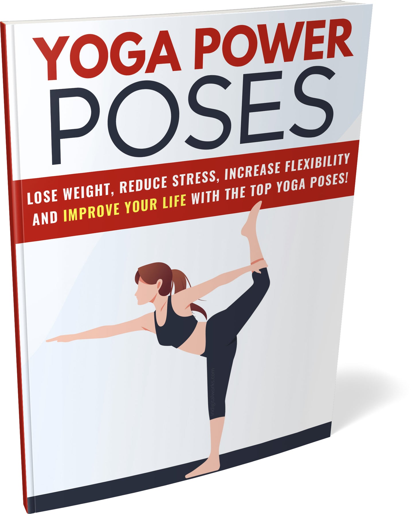 Yoga Power Poses "stretch it out to reduce stress ladies-A self-love journey"